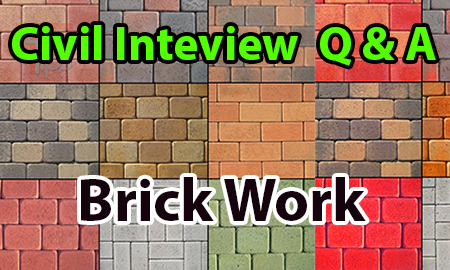 Brick Work Q& A