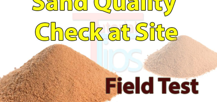 sand quality test tutorials tips