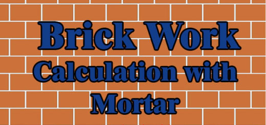 brick work calculation