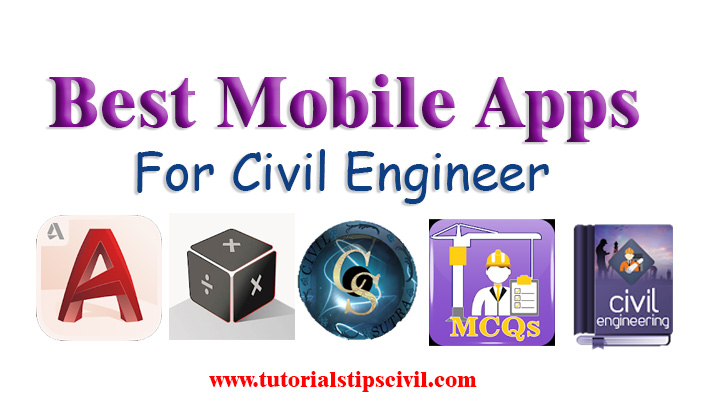 Civil engineer mobile apps