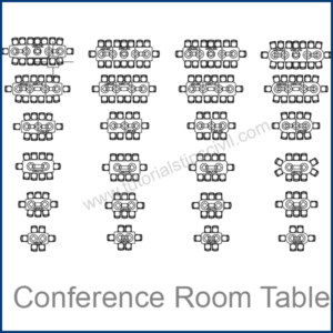CONFERENCE ROOM TABLE CAD BLOCKS 